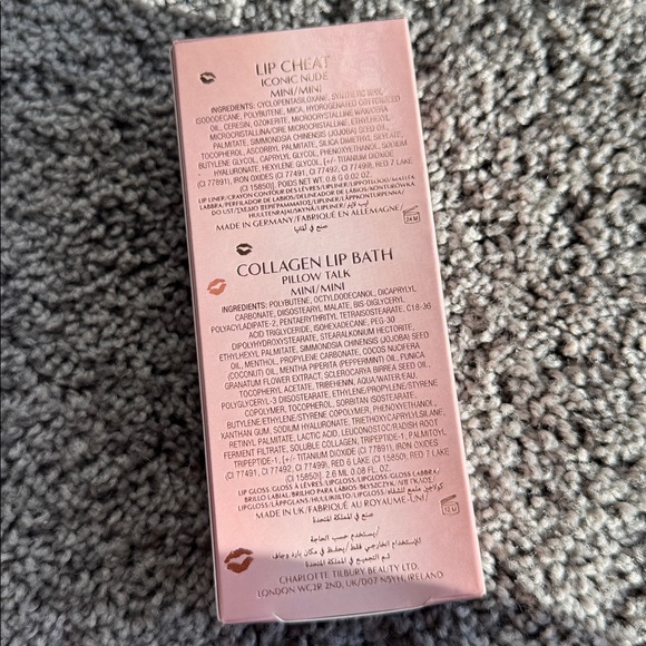 Charlotte Tilbury Glossy Nude Pink Lip Duo Set - Picture 2 of 3